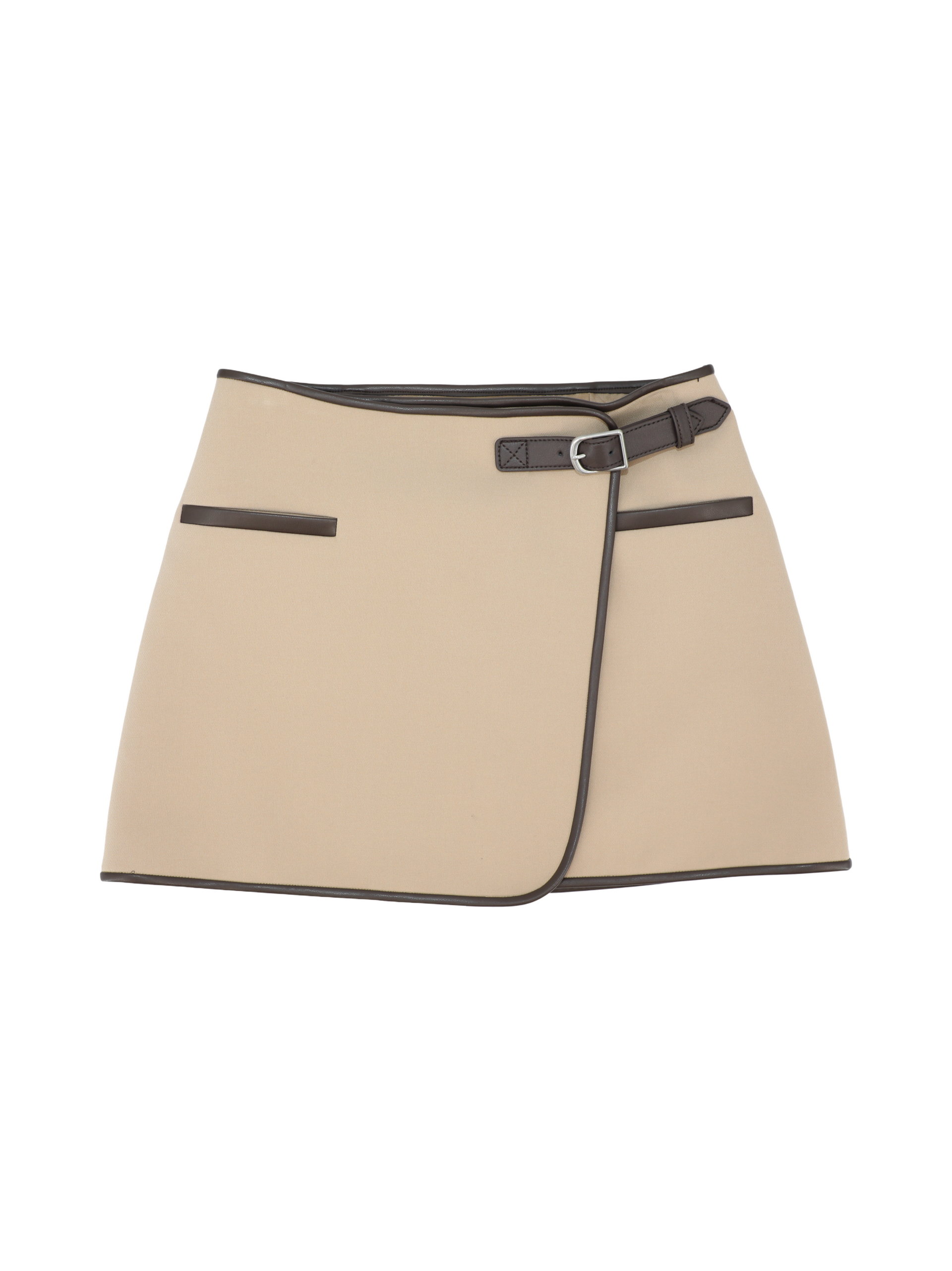 Simkhai Sheridan Mini Skirt in Light Camel – Leigh's of Breton Village