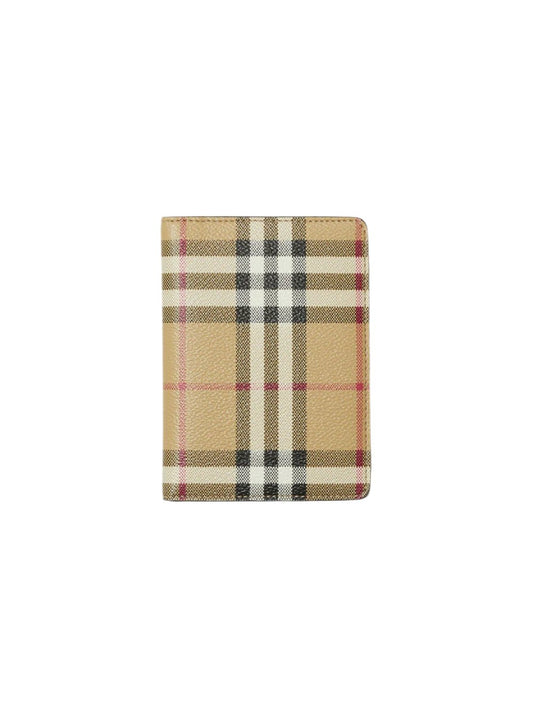 Burberry Check Passport Holder