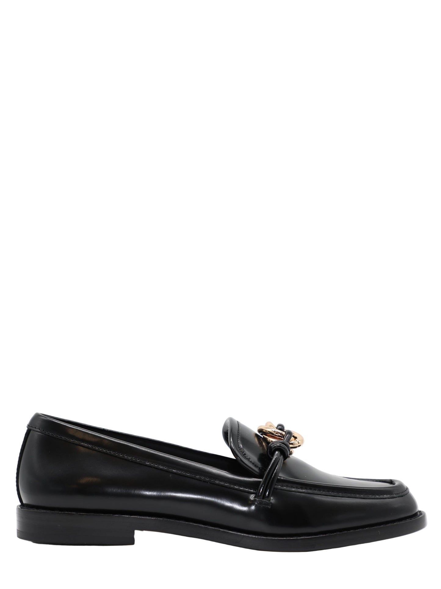 Loeffler Randall Roma Loafer With Hardware in Black