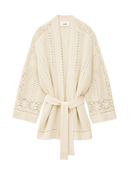BA+SH Cardigan Perine in Ecru