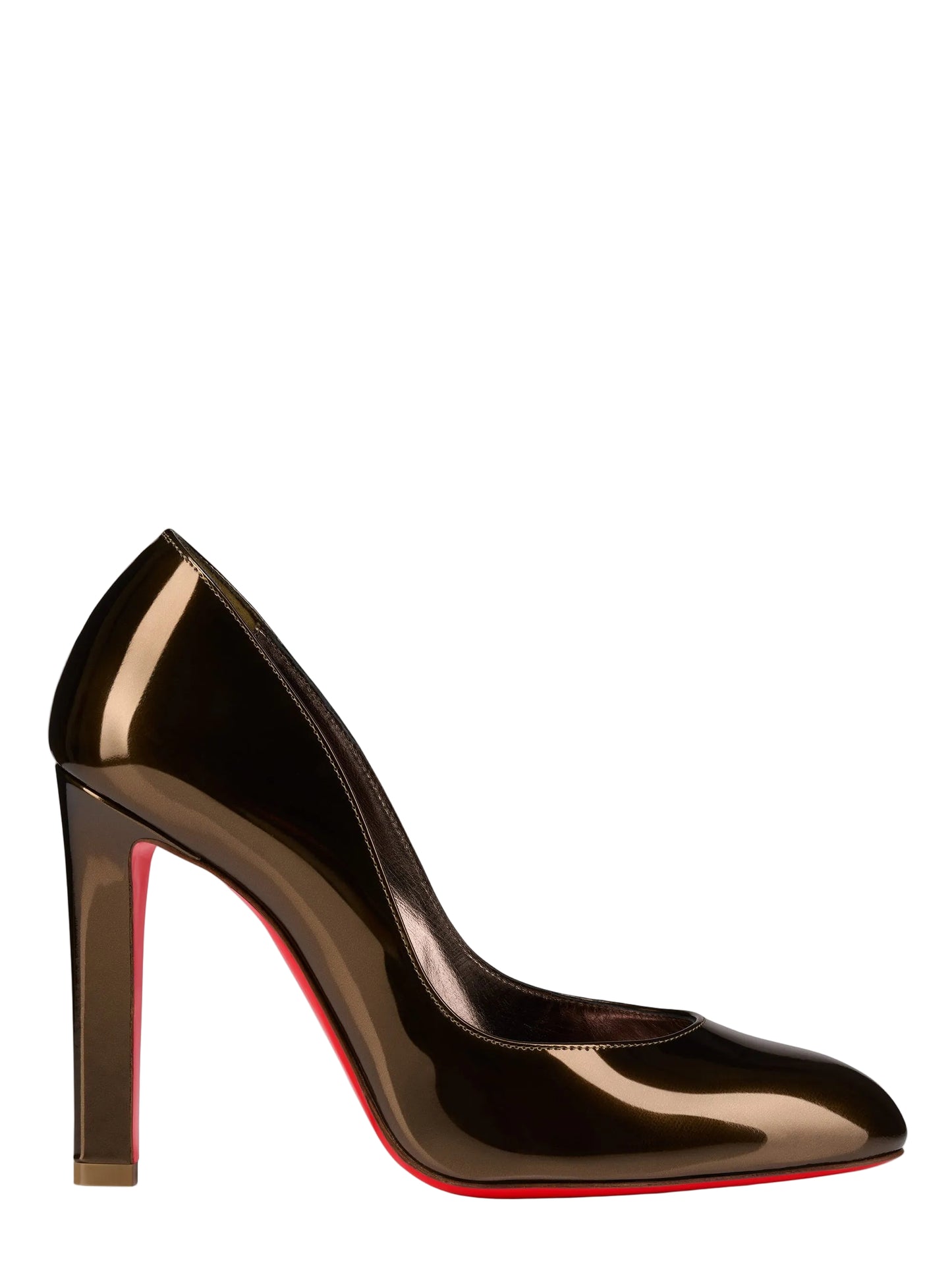 Christian Louboutin Fannylove 100 Specchio in Bronzo | In-Store Only