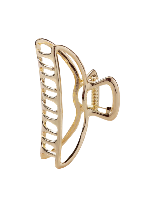 Kit-sch Gold Open Shape Claw Clip