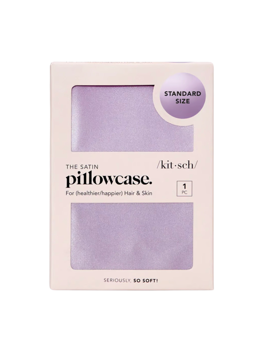 Kit-sch Lavender Standard Size Satin Pillowcase