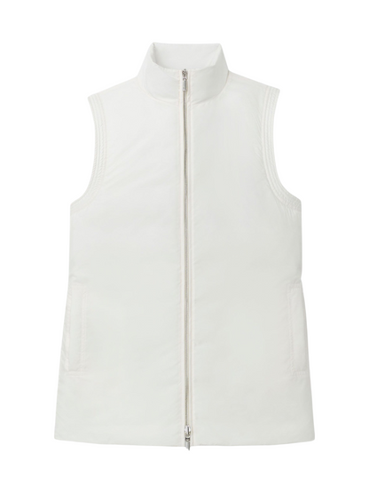 Lafayette 148 Recycled Poly Quilted Reversible Puffer Vest (More Colors)