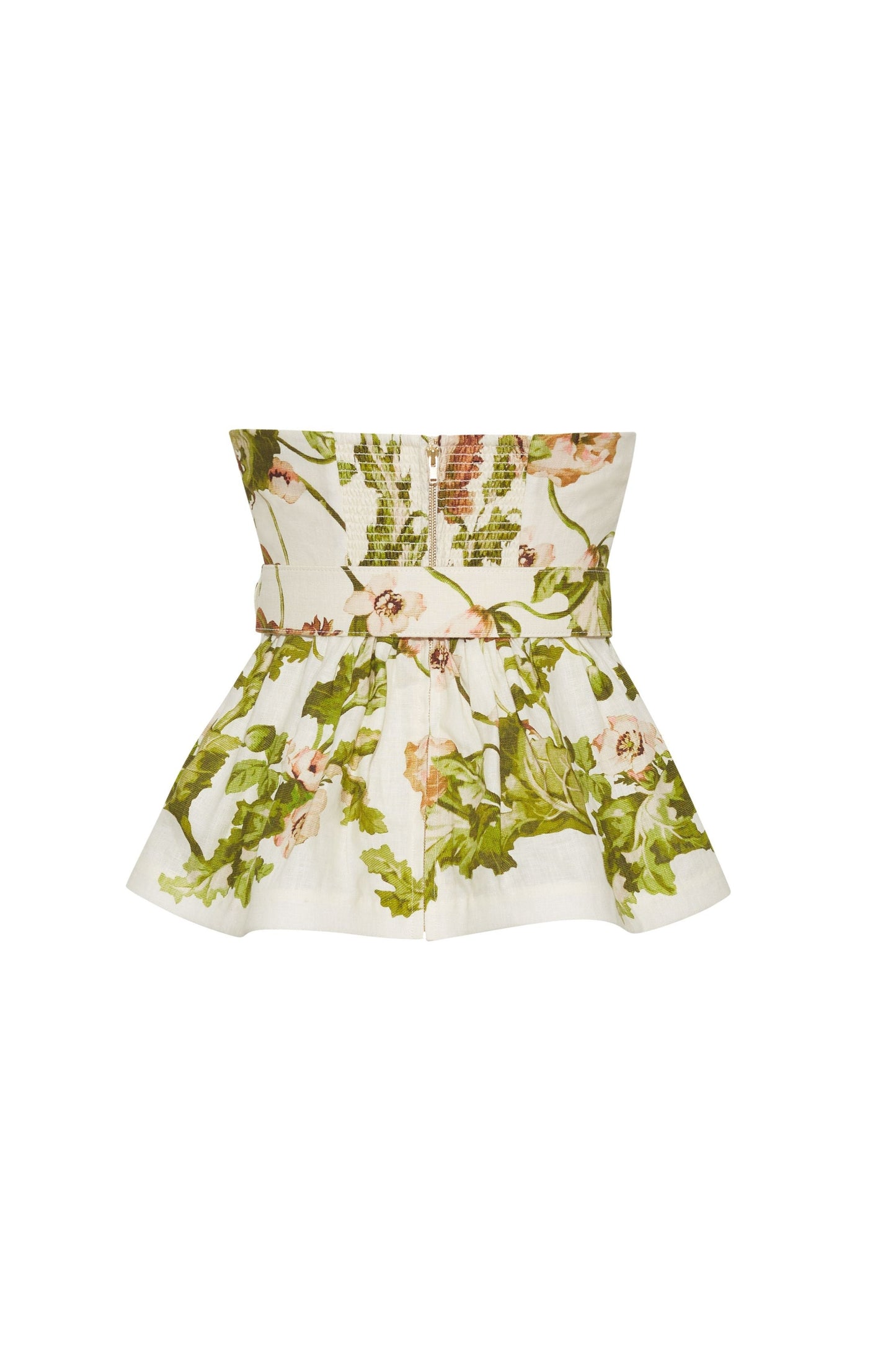 Cara Cara Tilda Top in Lockwood Flora Egret