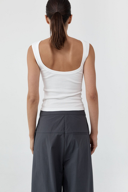 St. Agni Organic Cotton Ballerina Top