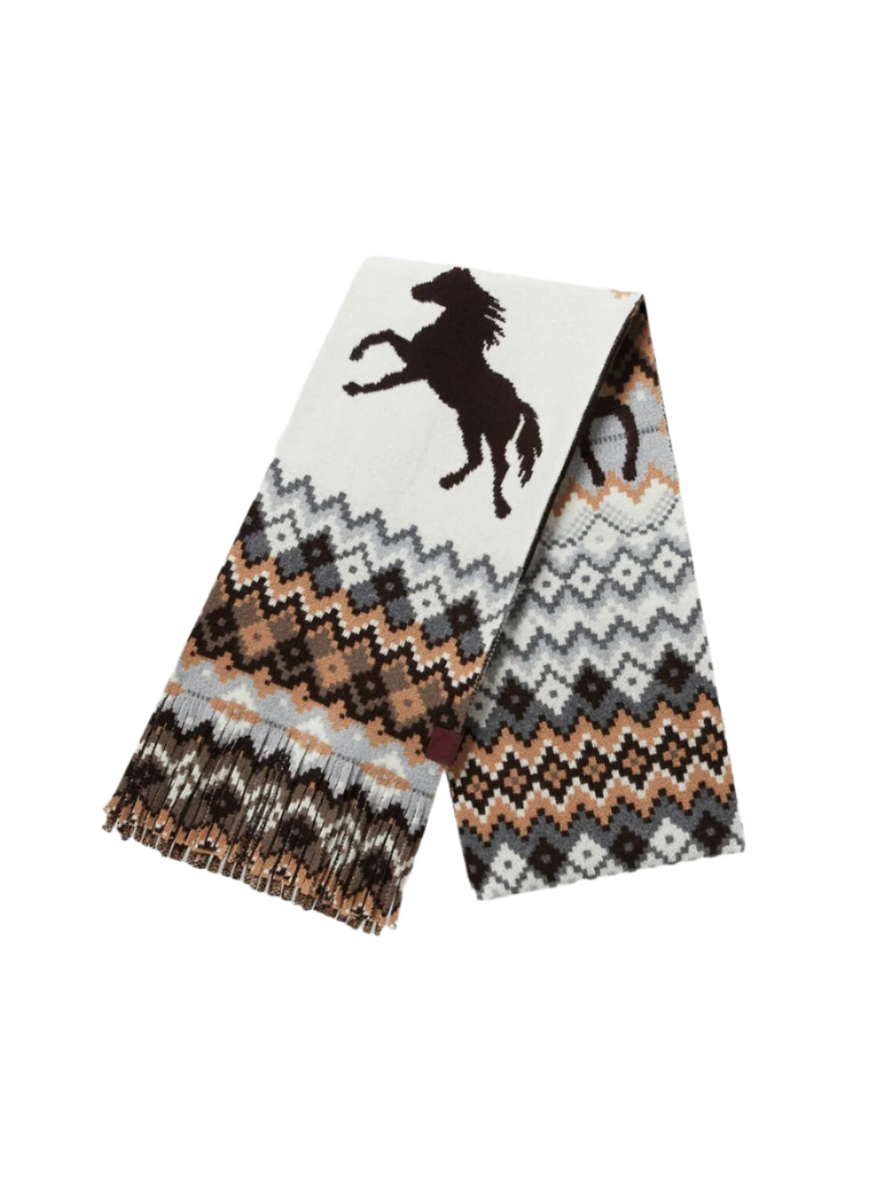 Stella McCartney Fairsile Logo Scarf