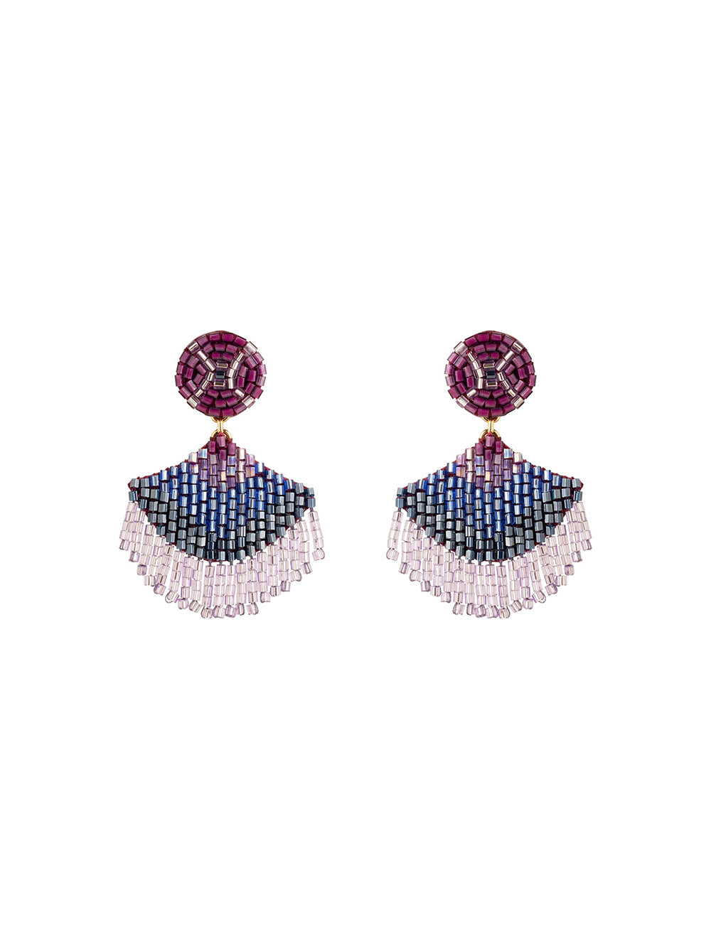 Mignonne Gavigan Hamilton Earrings in Purple