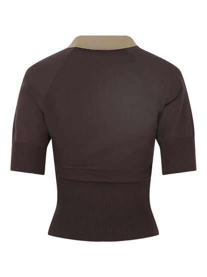 Staud Gene Top in Earth Taupe