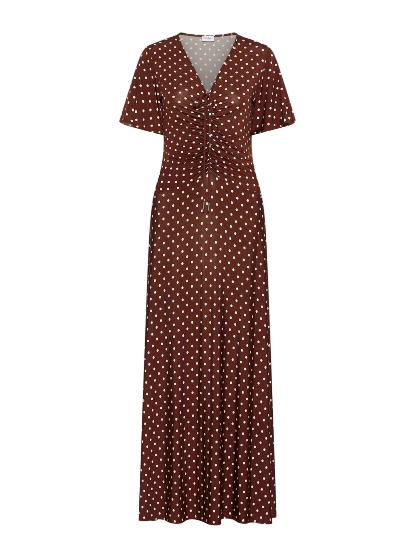 MLSTECA Midi S/S Dot Dress