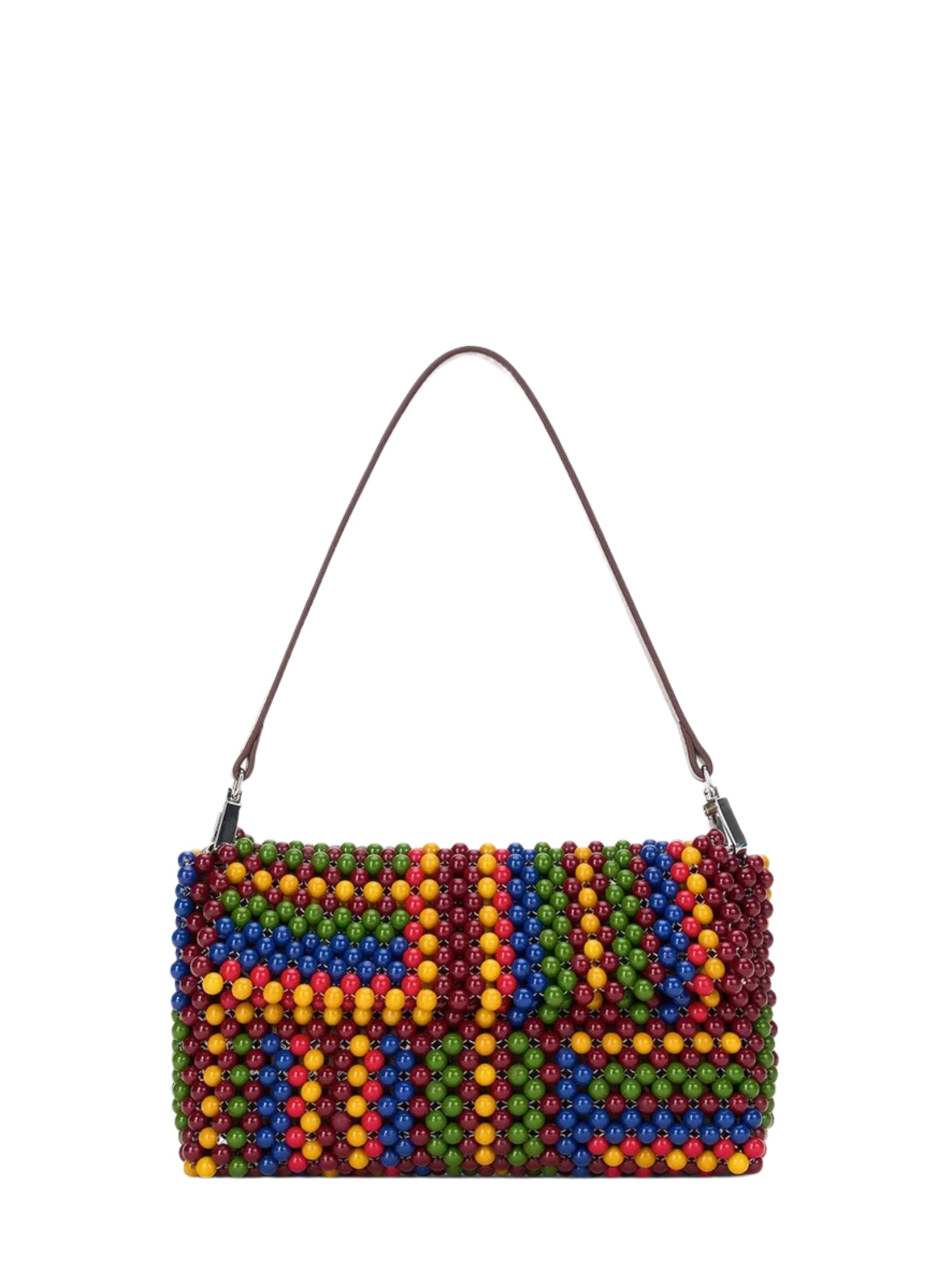 Staud Timmy Convertible Shoulder Bag in Jungle Stripe