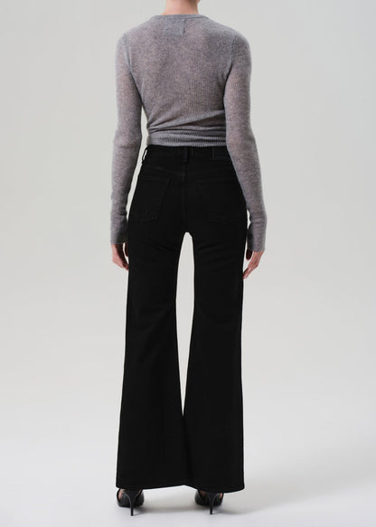 Citizens of Humanity Kimberly Flare w/ Horsebit in Rich Black