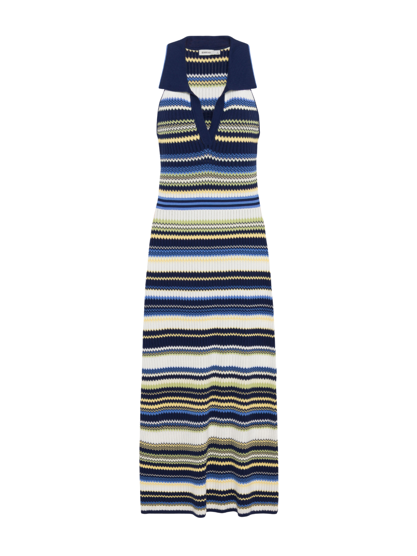 Kerrin Collared S/L Midi Dress