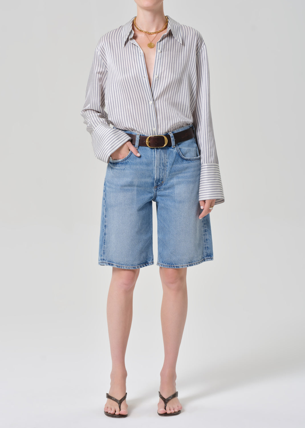 Citizens of Humanity Court Denim Short in Cupid
