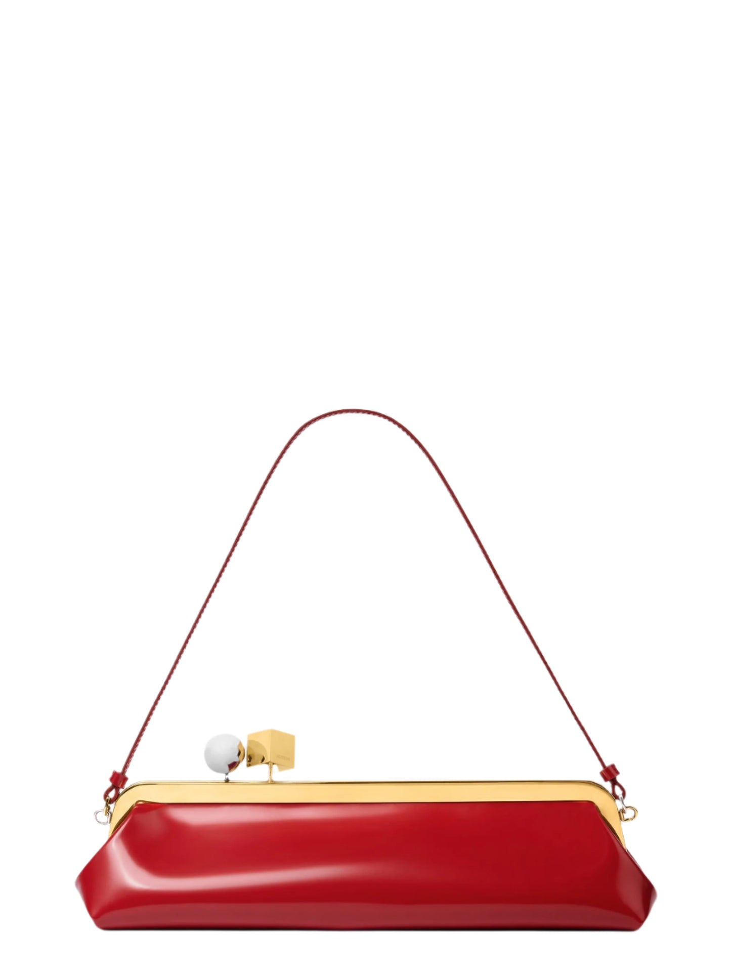 Jacquemus The Salon Clutch in Red