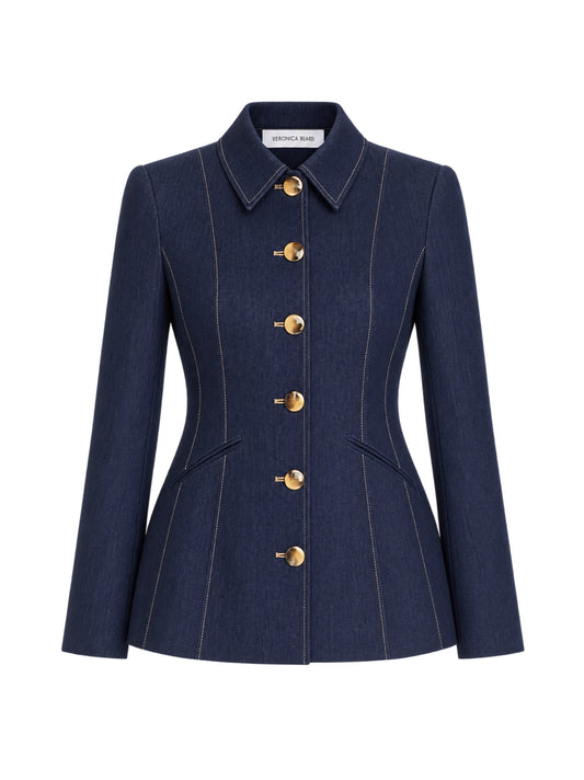 Veronica Beard Calloway Jacket in Midnight Wash