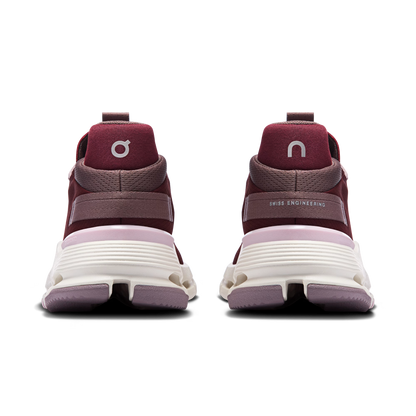 On Running Women's Cloudnova 2 in Maroon/Peony