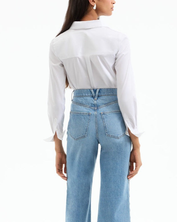 Veronica Beard Marisol Shirt in White