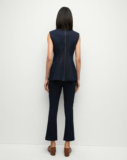 Veronica Beard Tani Pant in Dark Oxford