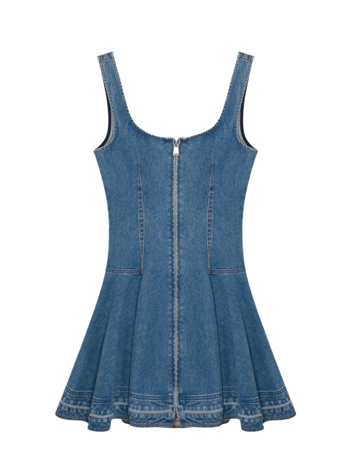 Simkhai Eleodra Denim Mini Dress in Zanpa
