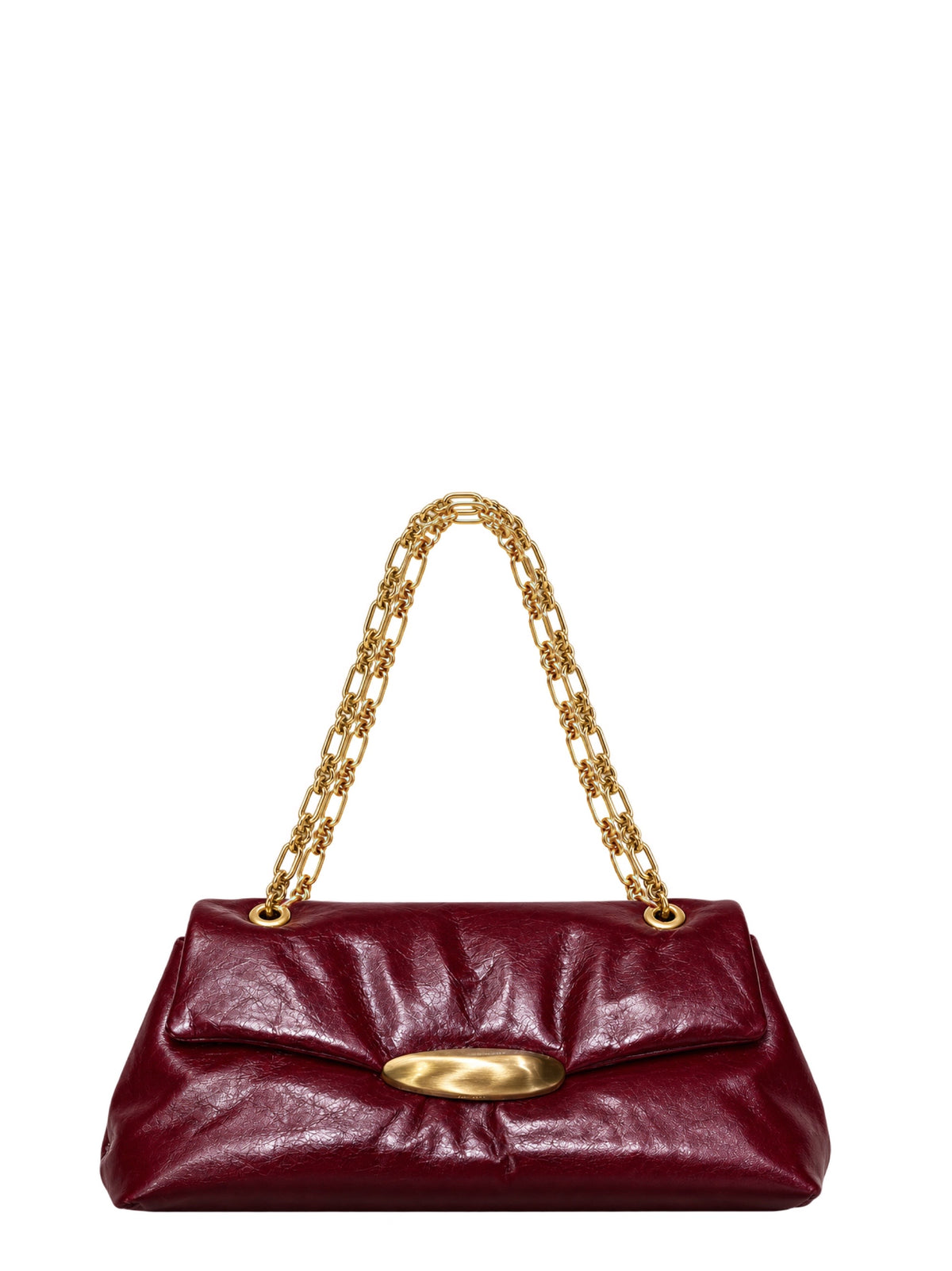Cult Gaia Fiore Convertible Crossbody Bag in Winter Plum