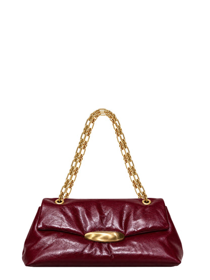 Cult Gaia Fiore Convertible Crossbody Bag in Winter Plum