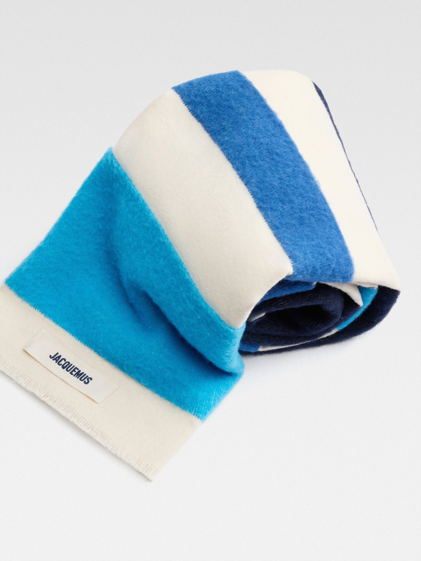 Jacquemus The Arazzo Scarf in Multi-Blue