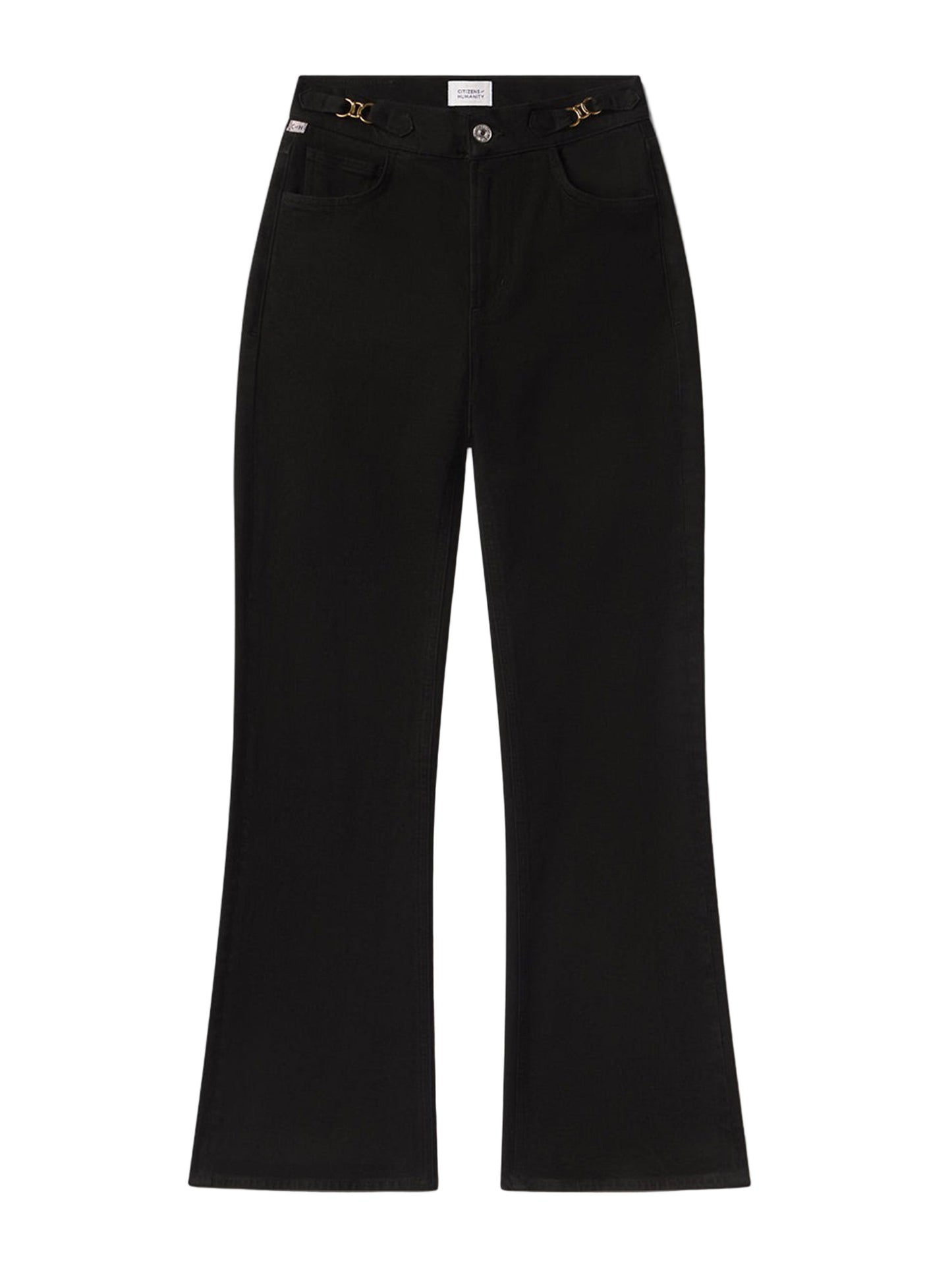 Citizens of Humanity Kimberly Flare w/ Horsebit in Rich Black