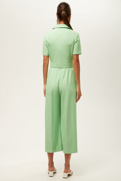 Trina Turk Jannise 3 Jumpsuit in Game Time Glen Plaid