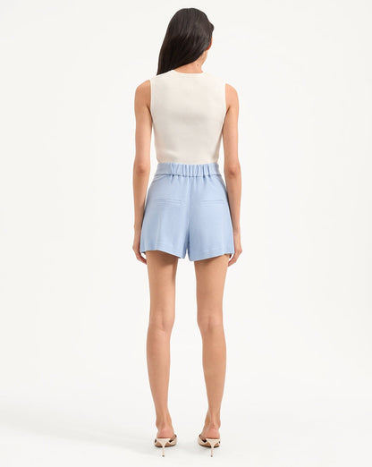 Veronica Beard Elbe Short in Bluebell
