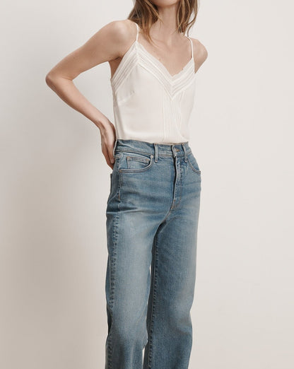 Veronica Beard Maray Cami in Dove