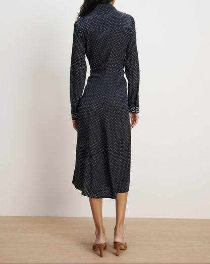 Veronica Beard Lex Dress in Navy Multi