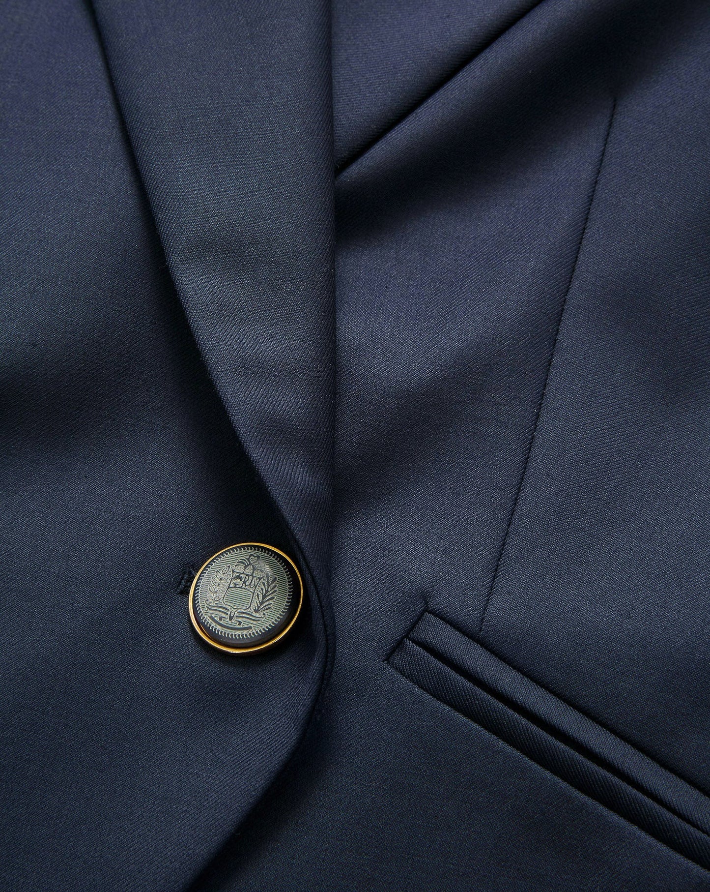 Veronica Beard Rickie Cropped Dickey Jacket in Navy