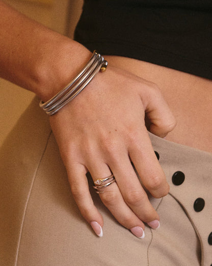 Luv AJ Mini Palais Flex Snake Chain Bracelet (More Colors)