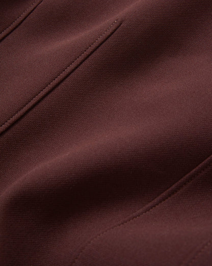 Veronica Beard Anais Tailored Mini Dress in Dark Currant