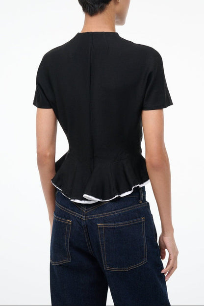 Staud Maelle Top in Black
