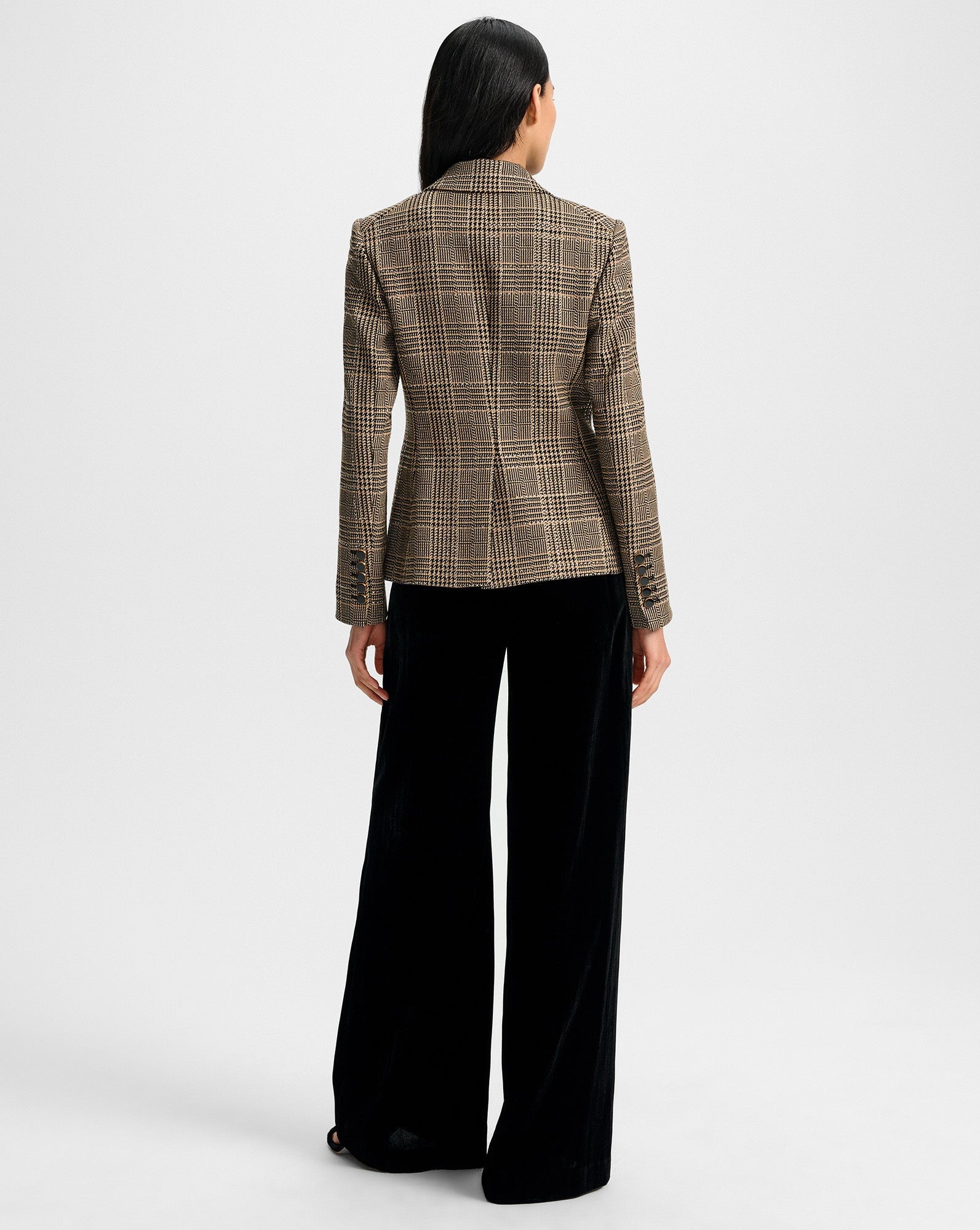 Veronica Beard Kendryn Embellished Dickey Jacket in Black Multi