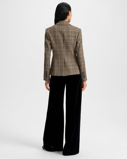 Veronica Beard Kendryn Embellished Dickey Jacket in Black Multi