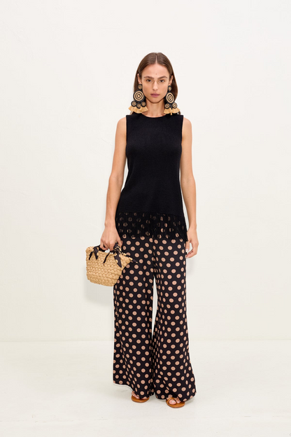 Simon Miller Lisel Knit Top in Black