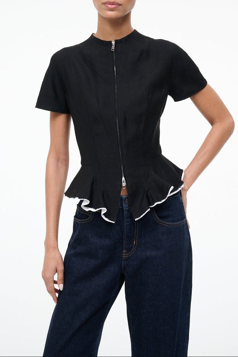 Staud Maelle Top in Black