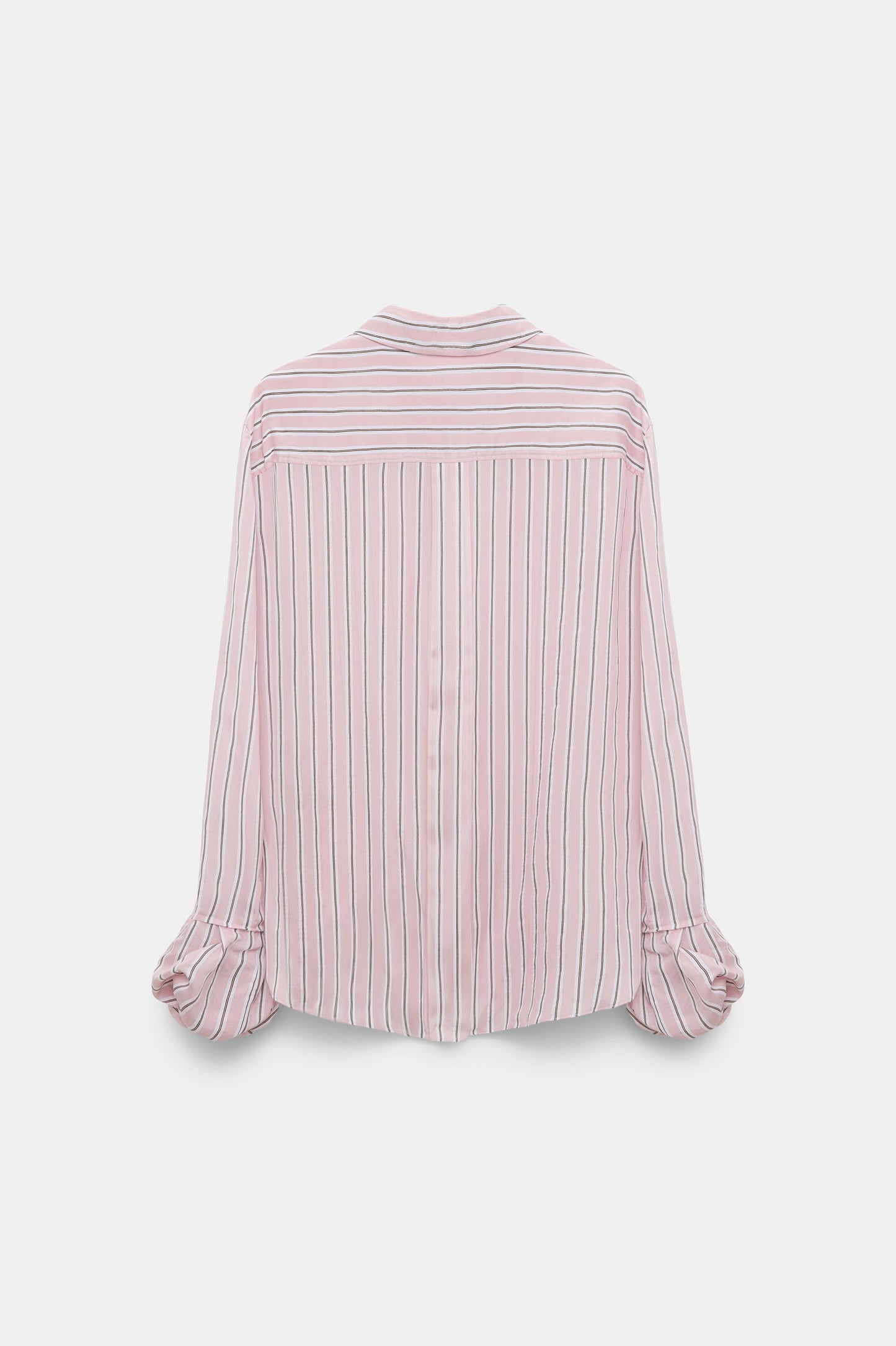Dorothee Schumacher Striped Ease Blouse in Rose Stripe