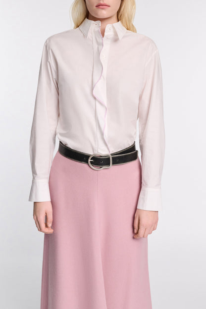 Dorothee Schumacher Pure Power Blouse in White Lilac