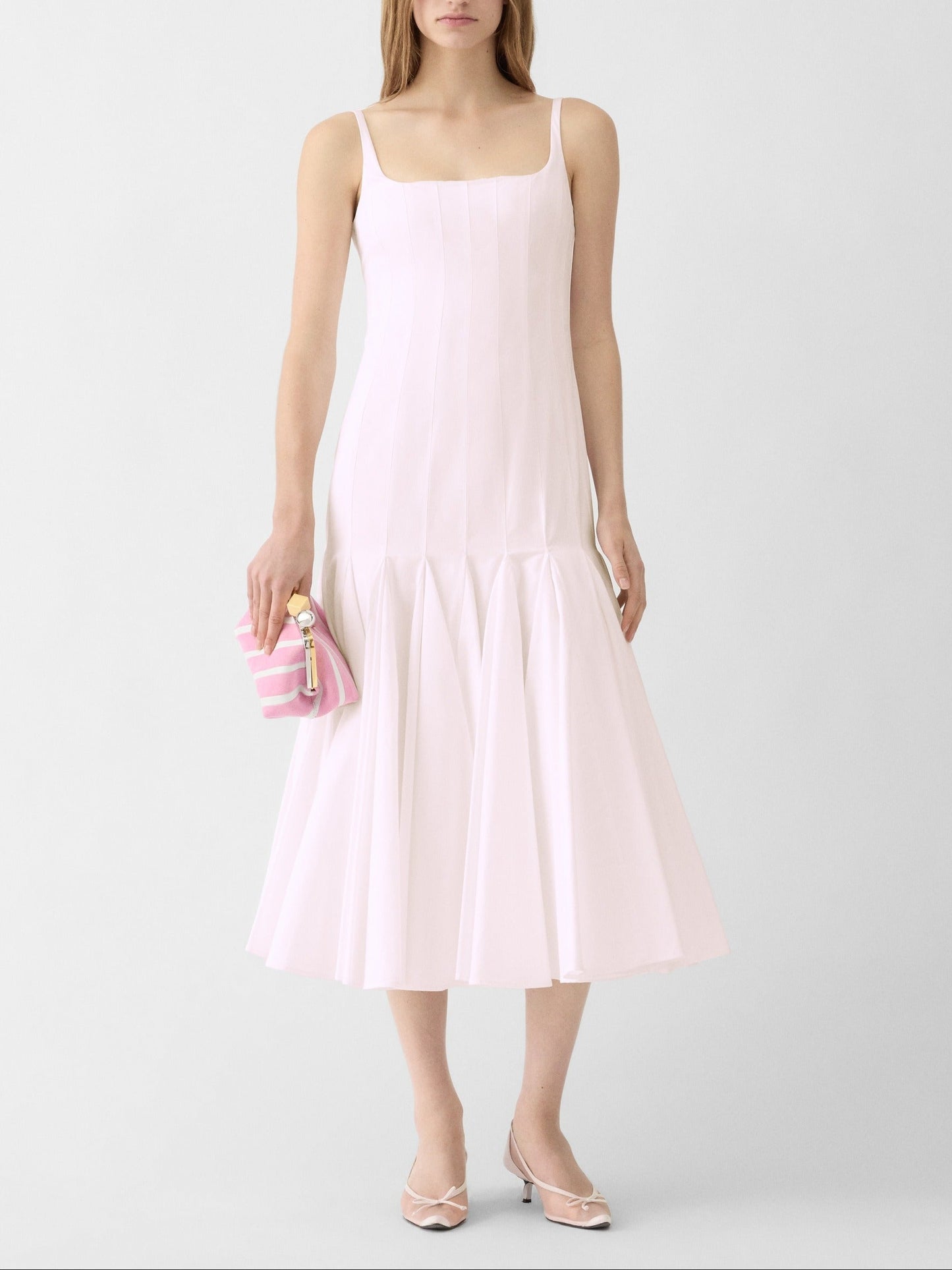 Jacquemus The Agave Dress in Light Pink