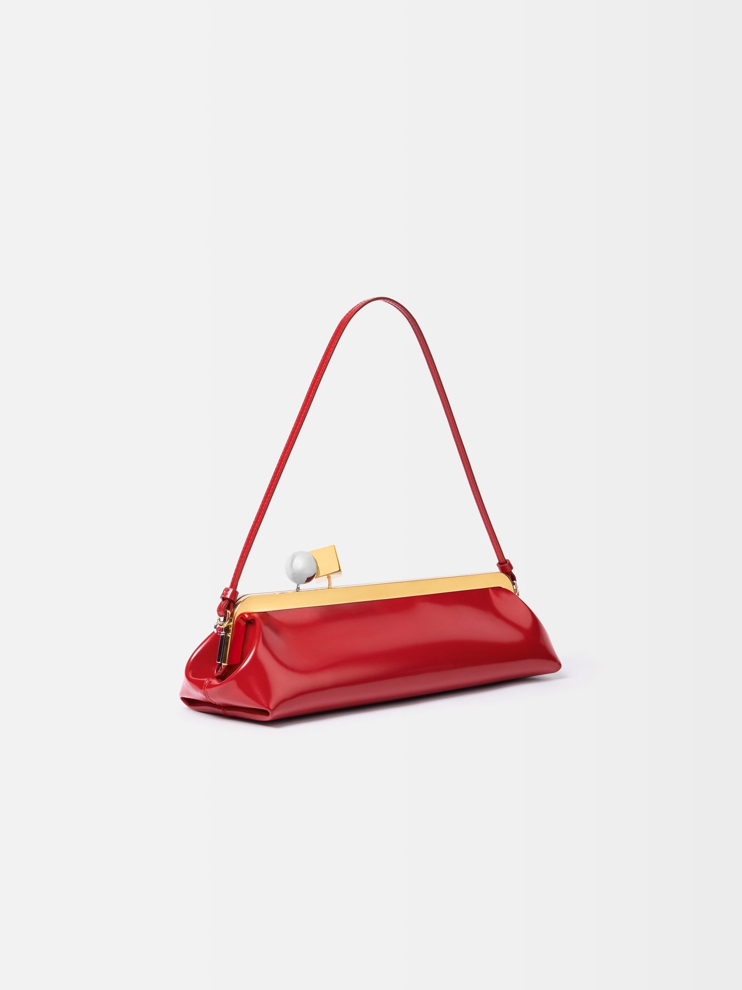 Jacquemus The Salon Clutch in Red