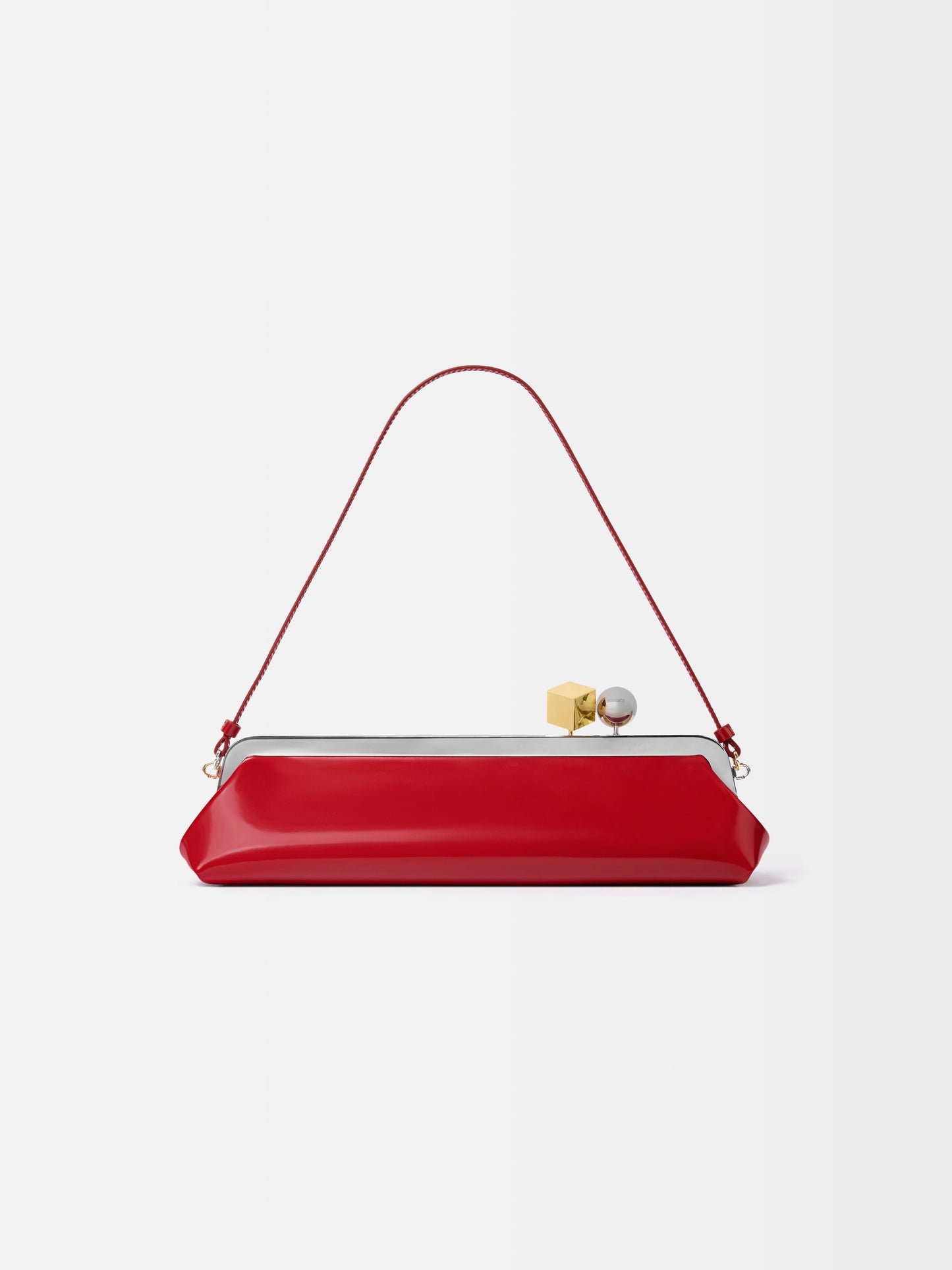 Jacquemus The Salon Clutch in Red