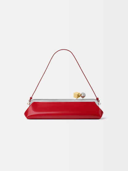 Jacquemus The Salon Clutch in Red