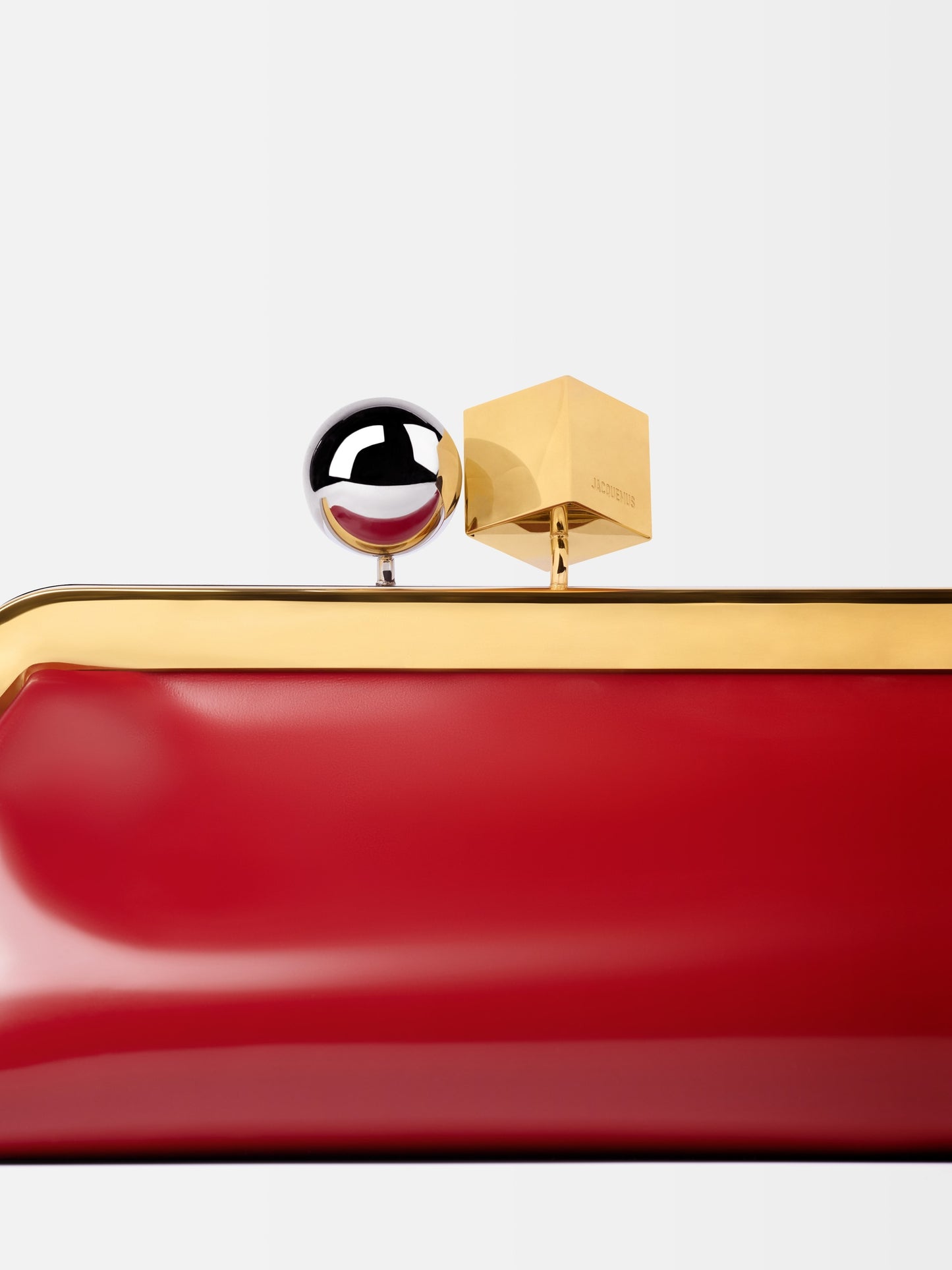 Jacquemus The Salon Clutch in Red