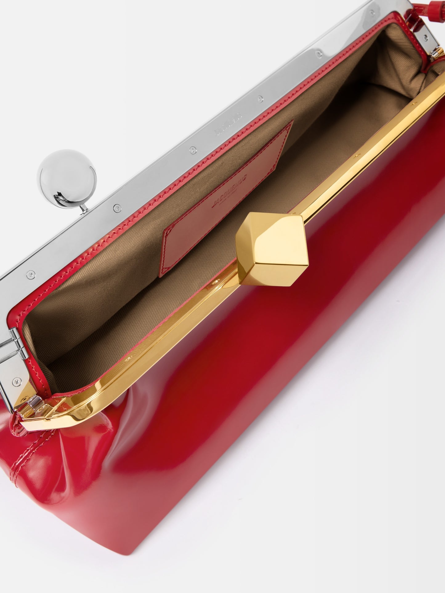 Jacquemus The Salon Clutch in Red