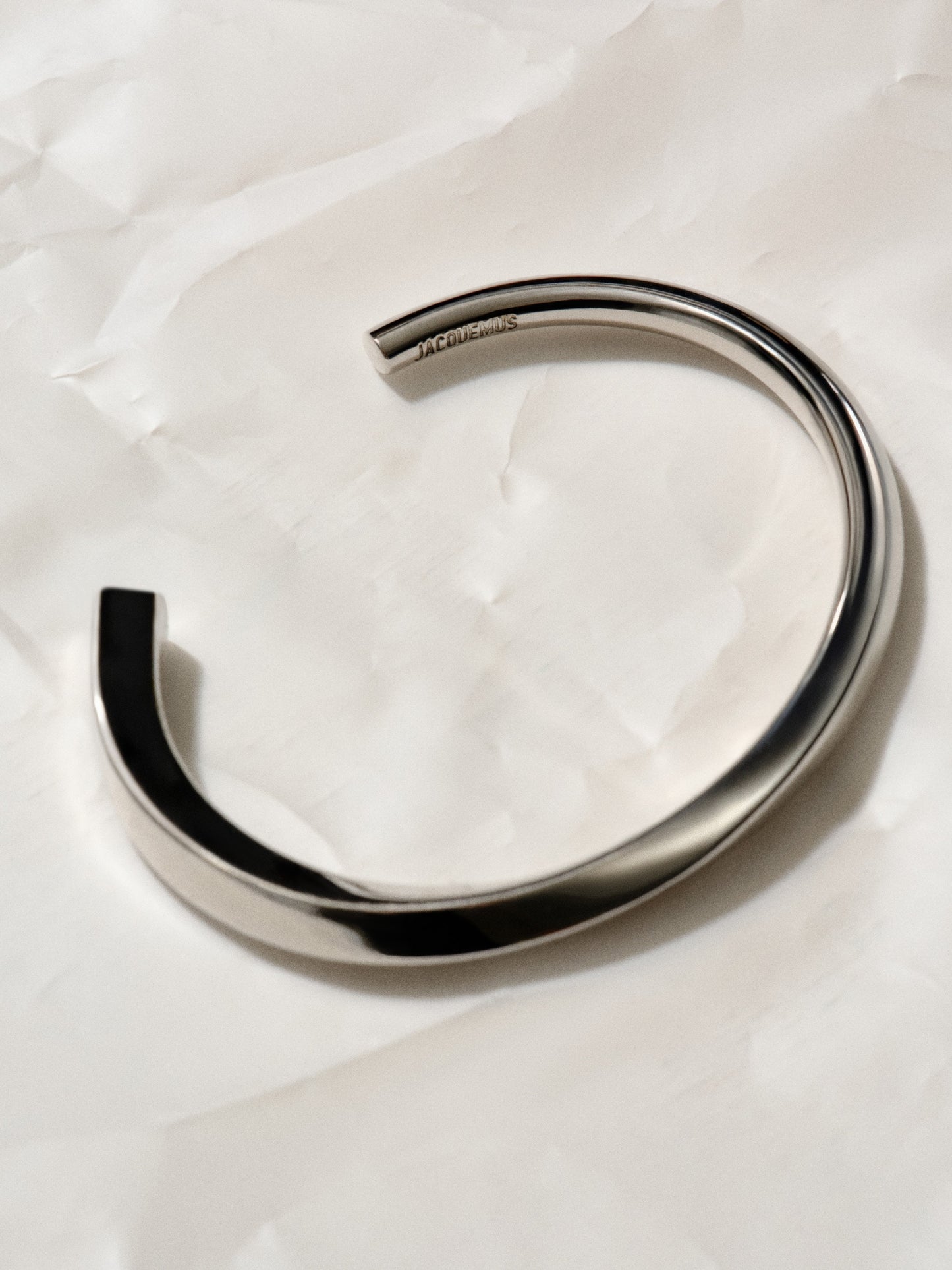 Jacquemus The Tourni Bracelet in Silver