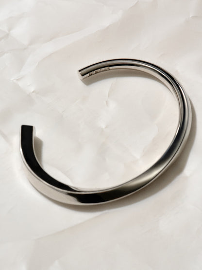 Jacquemus The Tourni Bracelet in Silver